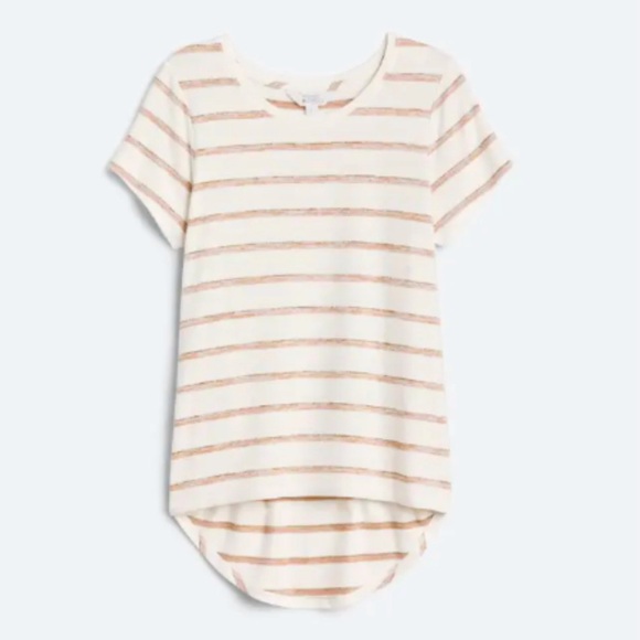 Market & Spruce Juan Hi Lo Knit Tee, M - Picture 1 of 5